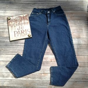 Lee Riveted vintage dark wash high waisted jeans